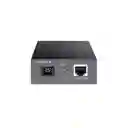 Convertidor De Fibra Bidireccional Sc Wdm De 10/100/1000 Mbps A 1000 Mbps Fc311b-20 Negro