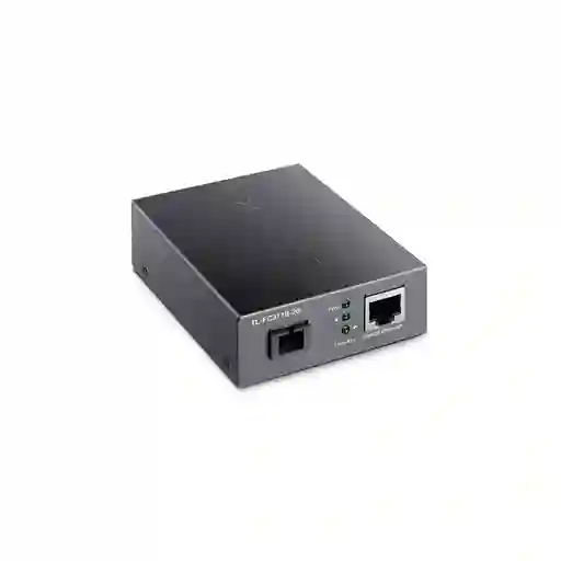 Convertidor De Fibra Bidireccional Sc Wdm De 10/100/1000 Mbps A 1000 Mbps Fc311b-20 Negro