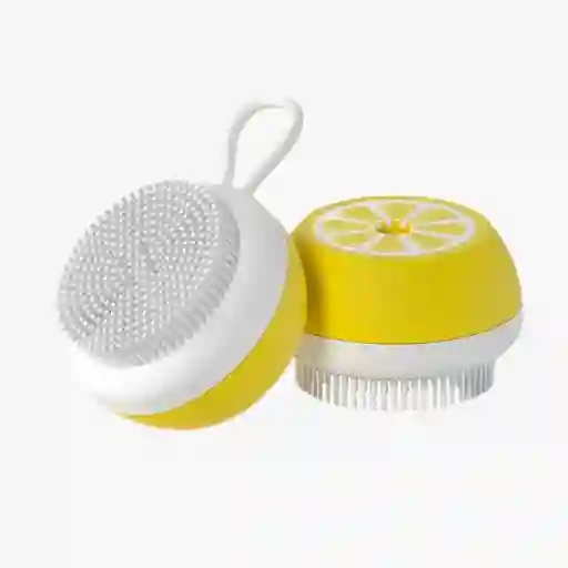 Cepillo De Baño Forma Limón Plana