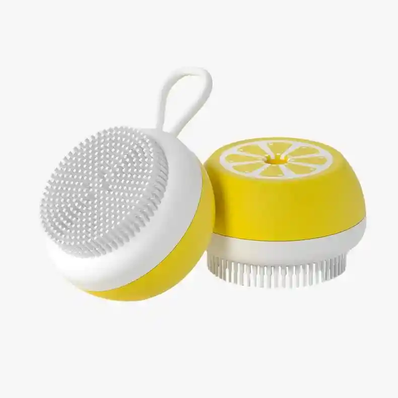 Cepillo De Baño Forma Limón Plana