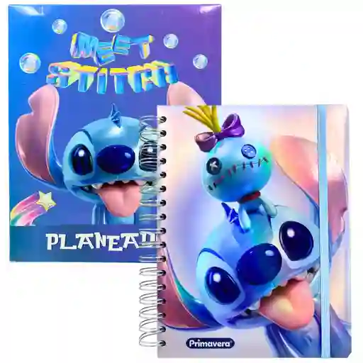 Primavera Planeador Argollado De Stitch