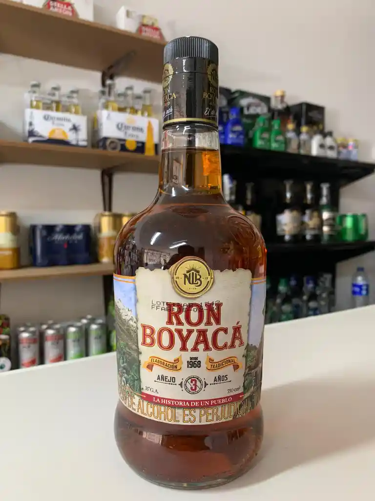 Ron Boyacá Añejo 3 Años (750 Ml)