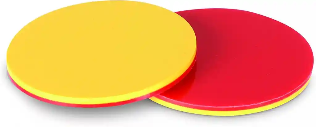 Juego Fichas Bicolores Para Matemáticas 200 Piezas Niños