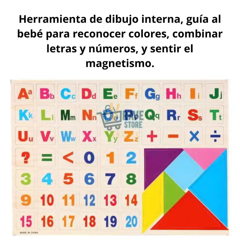 Tablero Didáctico De Aprendizaje Niño Niña Estudio Magnético