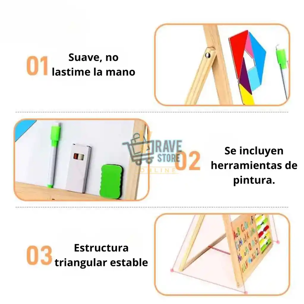 Tablero Didáctico De Aprendizaje Niño Niña Estudio Magnético