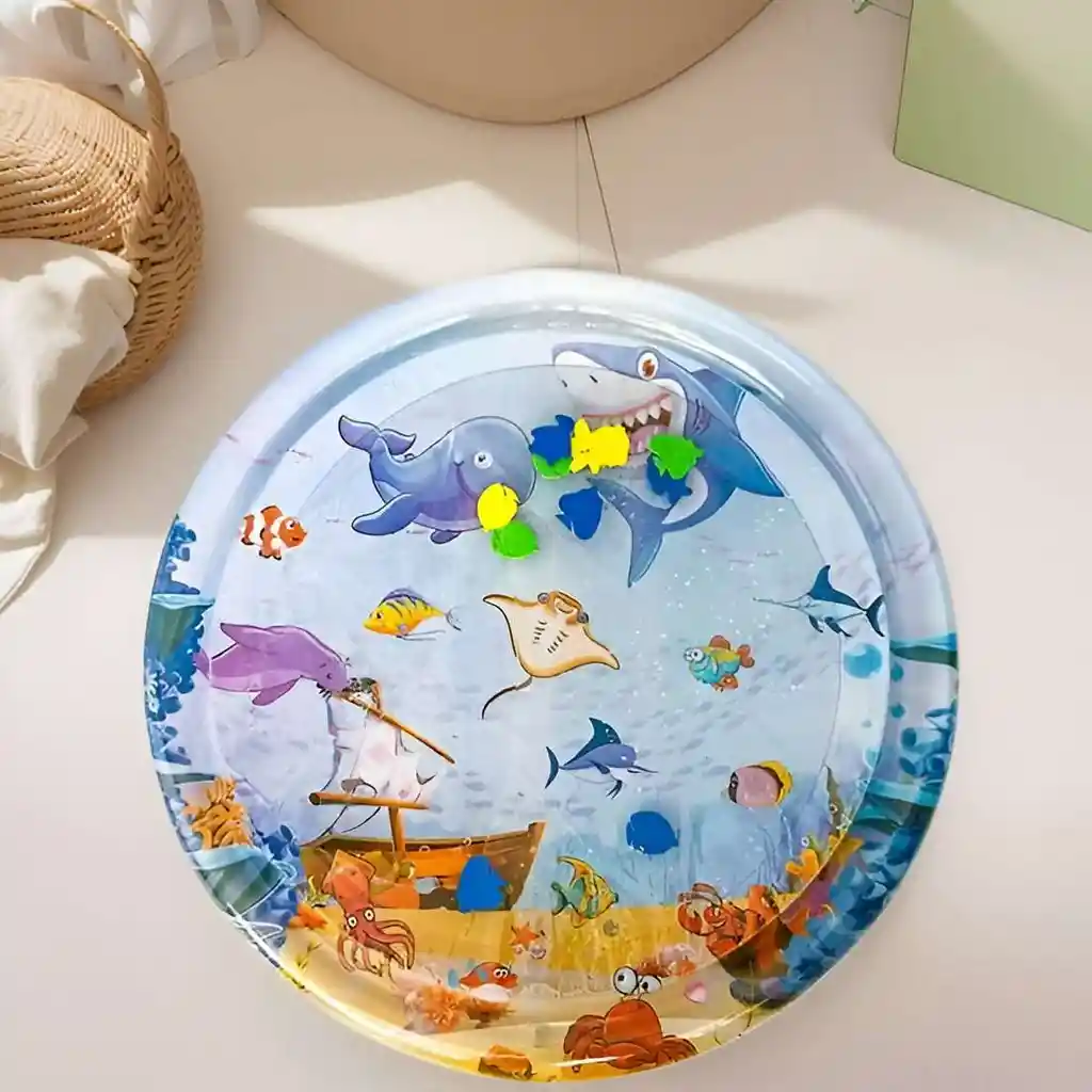 Colchoneta Tapete Agua Niños Color, Estimulación Para Bebes