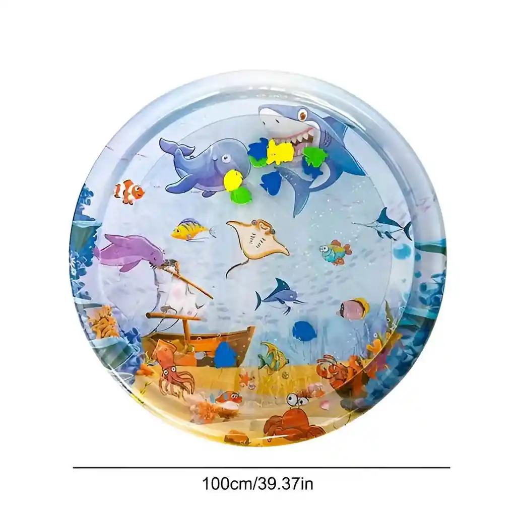 Colchoneta Tapete Agua Niños Color, Estimulación Para Bebes