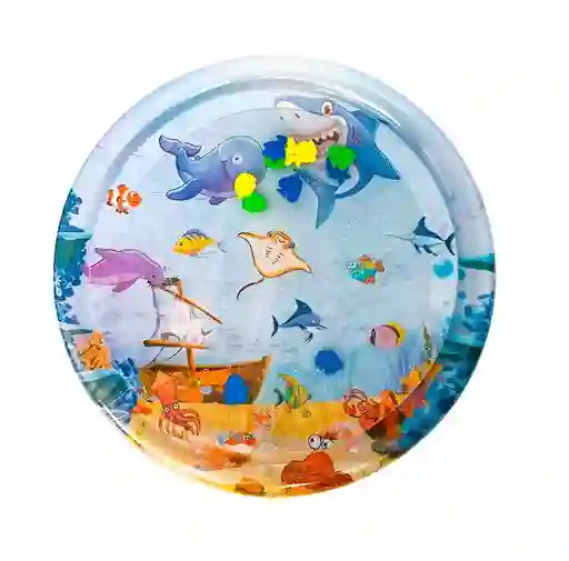 Colchoneta Tapete Agua Niños Color, Estimulación Para Bebes