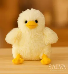 Peluche Pato Peludo De Lujo