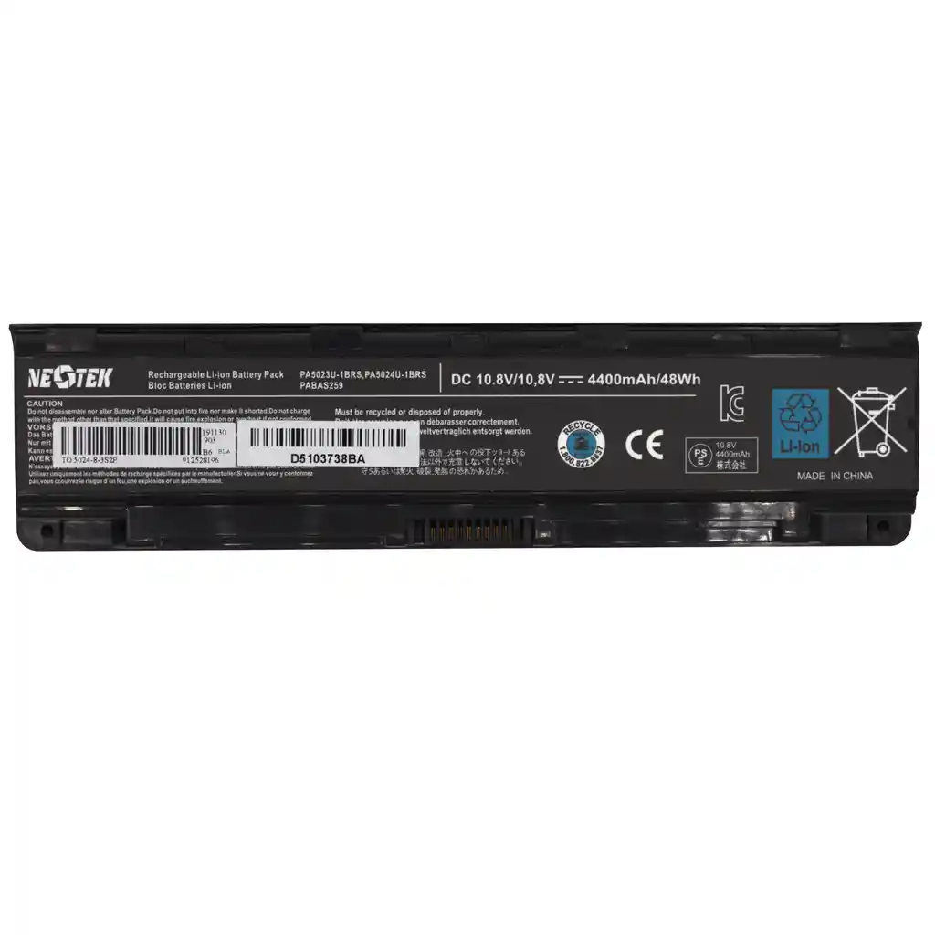 Bateria Toshiba 5024 / 5109/l845/c845 Homologado
