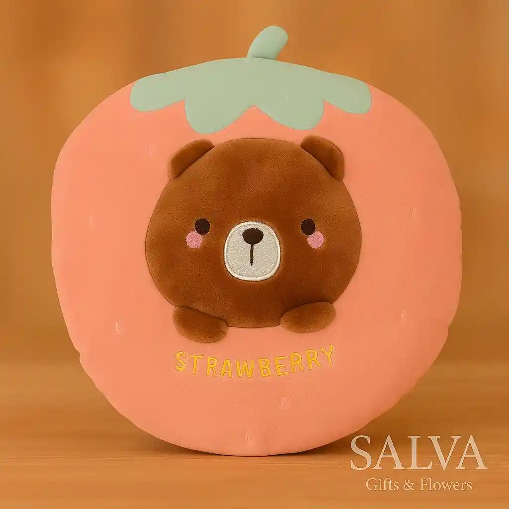 Peluche Oso Fresa