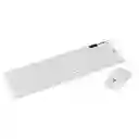Combo Teclado Y Mouse Inalambrico K06 Blanco