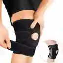 Rodillera Ortopédica Deportiva Ajustable Protección Muscular Color Negro