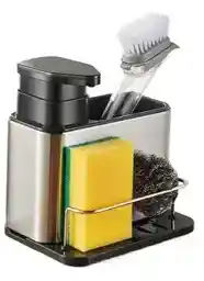 Dispensador De Jabón Para Cocina Con Escurridor 3 En 1