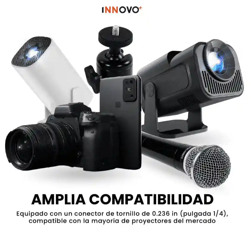 Soporte De Mesa Para Proyector Mini Proyector Cámara Trípode Metálico Ajustable 35cm