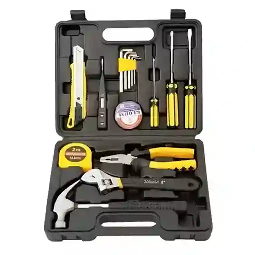 Juego Kit Caja De Herramientas 16 Piezas