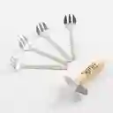 Utensilios Servir Cook Concept Ostras 17x22x3cm Plateado 5 Pz