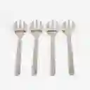 Utensilios Servir Cook Concept Ostras 17x22x3cm Plateado 5 Pz