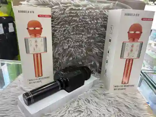 Microfono Karaoque Parlante Usb Audio Parlante