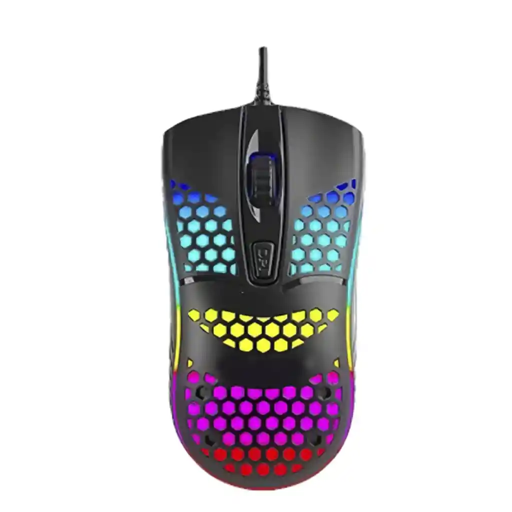 Mouse Rgb Seisa Tipo Gamer Dn-m702