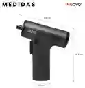 Destornillador Eléctrico Inalámbrico Recargable Tipo Pistola Con 10 Puntas Estuche Portátil