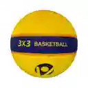 Balón De Baloncesto #6 Vento 3x3 En Caucho/ Amarillo - Azul
