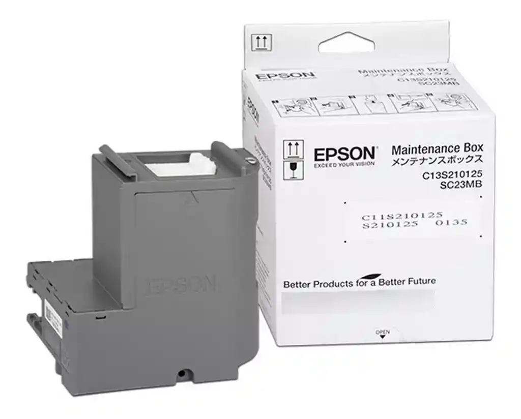 Caja De Mantenimiento Original Para Epson F170 Surecolor