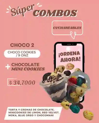 Cuchareable De Chocolate + Minicookies Surtidas 9 Onz