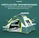 Carpa Camping Campaña Automática 4 Personas Impermeable Ventilación 360° Fácil De Armar Mosquitero