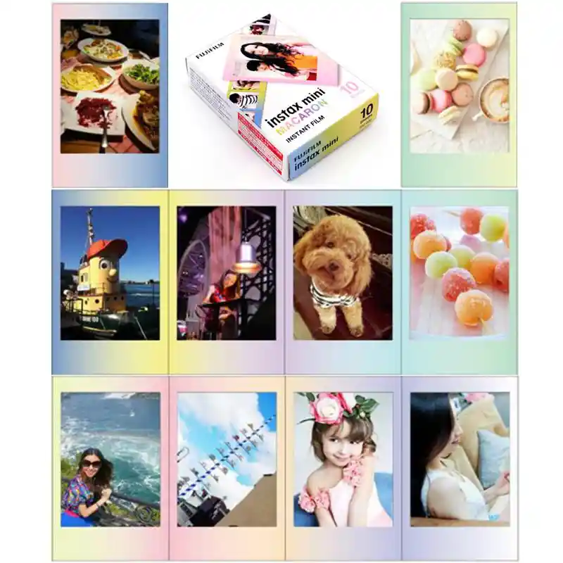 Película Fotográfica Fujifilm Instax Mini Macaron