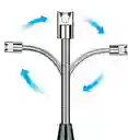 Encendedor Eléctrico Recargable Con Cuello Flexible Y Arco Colores Varios