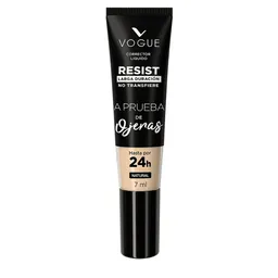Corrector Líquido Vogue Resist En El Tono Natural 7ml