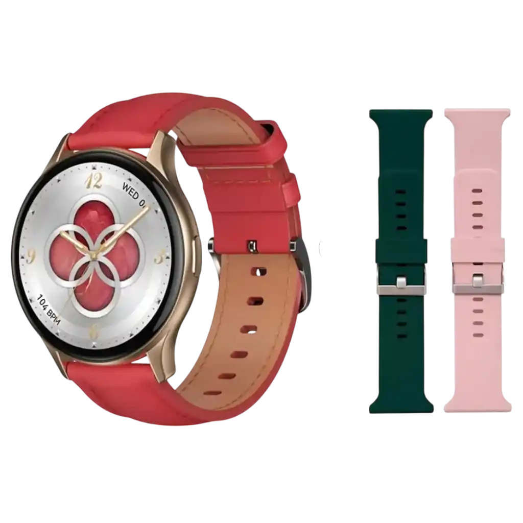 Smartwatch G-tide R5 Display De 1.43 3 Pulsos Reloj De Lujo Dorado 3 Pulsos