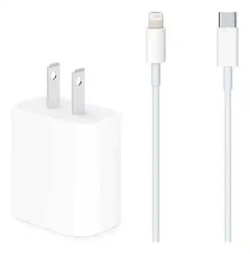 Cargador Iphone 20w Carga Rapida 1:1