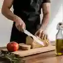 Juego De Cuchillos 6 Piezas Acero Inoxidable Base Madera