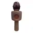 Microfono Karaoke X9 Usb Con Efectos De Voz Conejo Rosa