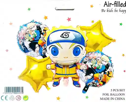Bouquet, Naruto, 5 Globos.