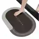 Tapete Antideslizante Superabsorvente Alfombra De Baño 58x38