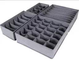 Organizador Plegable Para Ropa Interior Cajones X4