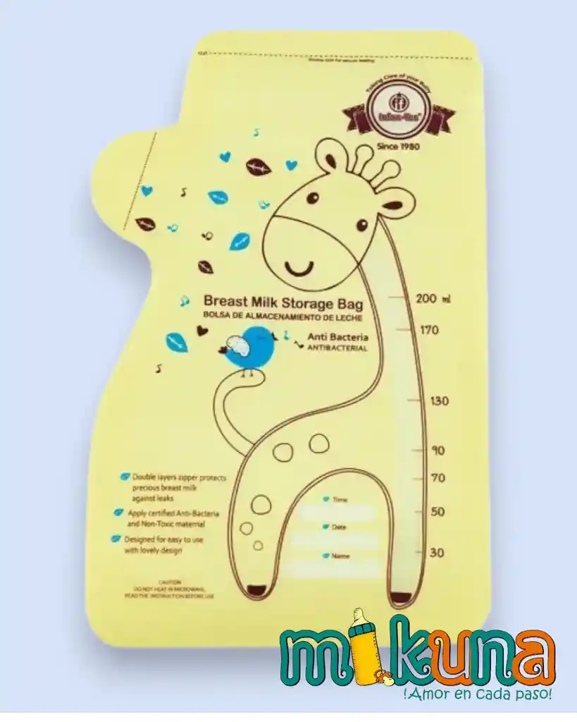 Set Bolsas Recolectoras + Recolector De Leche Materna
