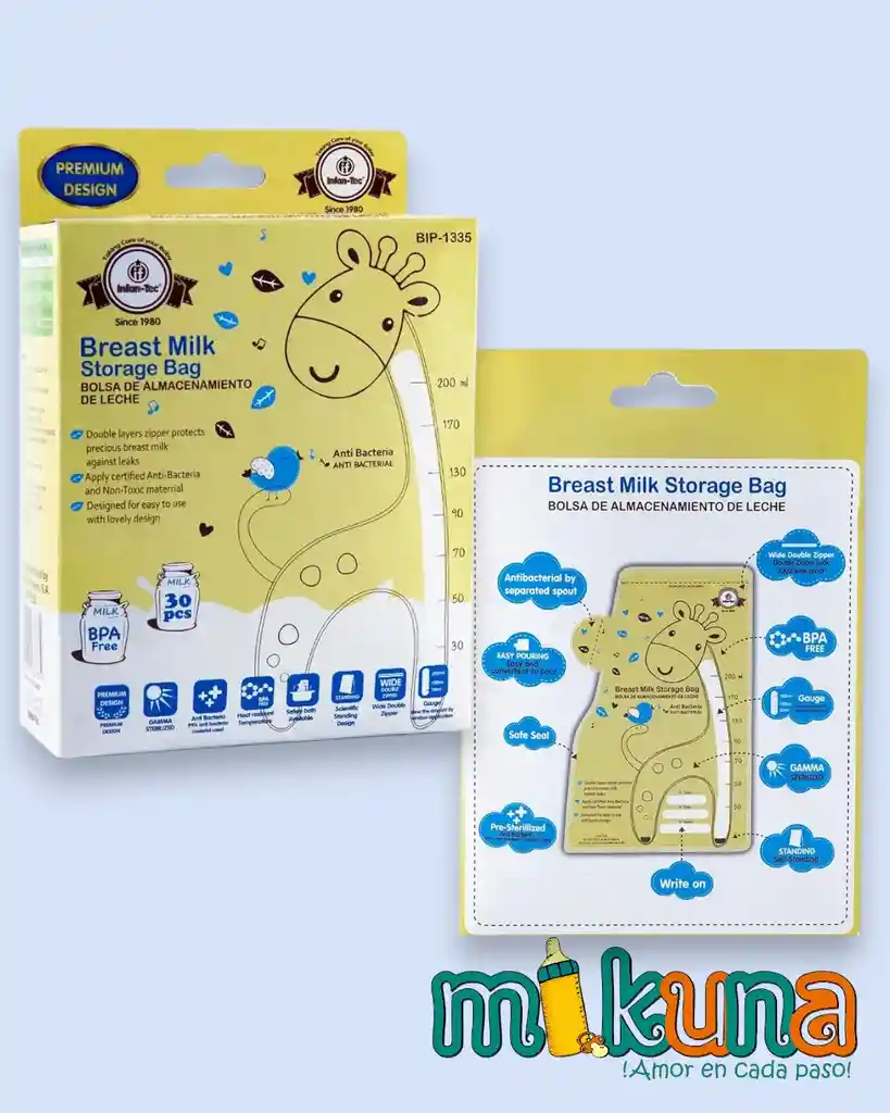 Set Bolsas Recolectoras + Recolector De Leche Materna