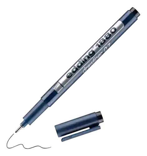 Edding Rapidografo Profesional Desechable 1880 Punta 0.7
