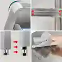 Mesa Auxiliar Metálica Plegable Pequeña 60x55x40cm