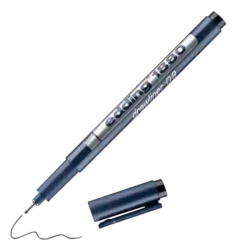 Edding Rapidografo Profesional Desechable 1880 Punta 0.8