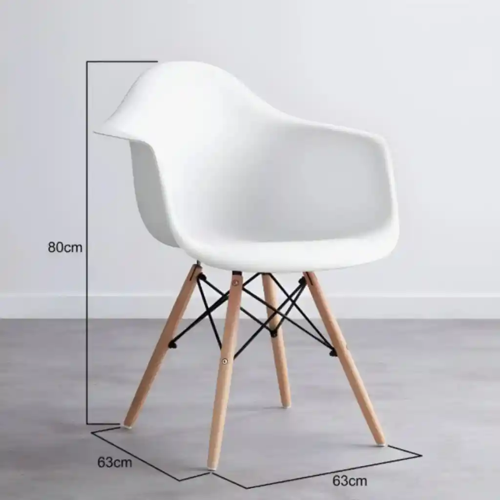 Silla Moderna Ergonómica 80cmx63cmx63cm