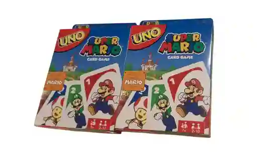 Juego Uno Super Mario Cartas