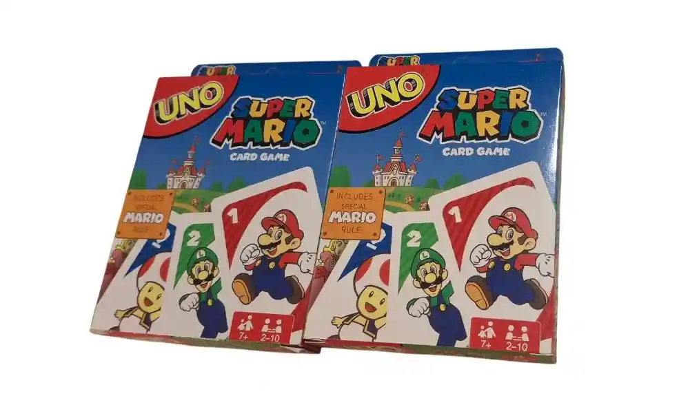 Juego Uno Super Mario Cartas