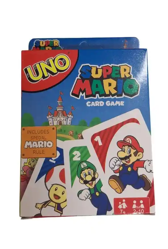 Juego Uno Super Mario Cartas
