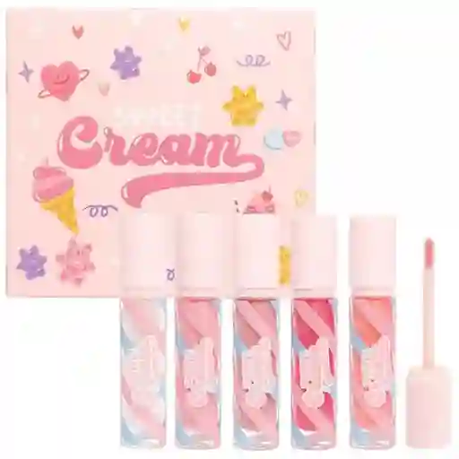 Kit Brillo Labios Sweet Dreams X5