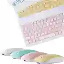 Combo Teclado Y Mouse Inalámbrico Colores Varios Tor-81